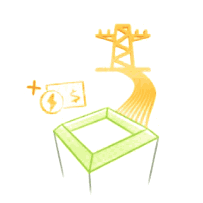 Selling produced electricity