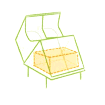 Space for air conditioning / ventilation